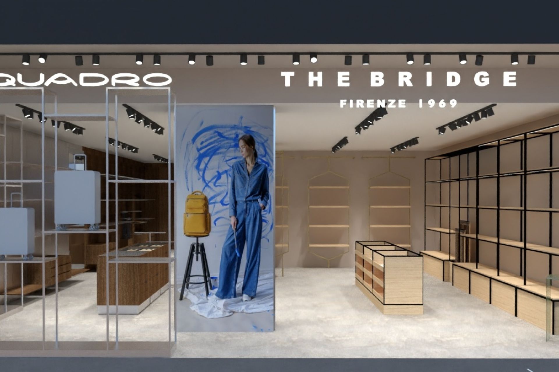 Store bi brand Piquadro – The Bridge in Stazione Centrale a Milano